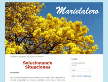 Tablet Screenshot of marielalero.com